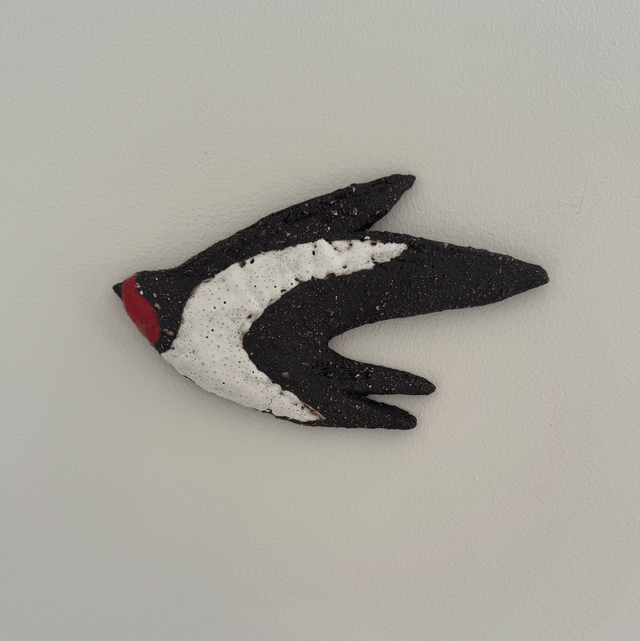 Small swallow sculpture